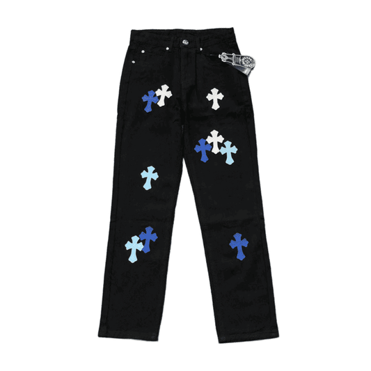 Calça Jeans Chrome Hearts Black - HYPER LIST