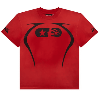 Hellstar Warm Up Red T-Shirt