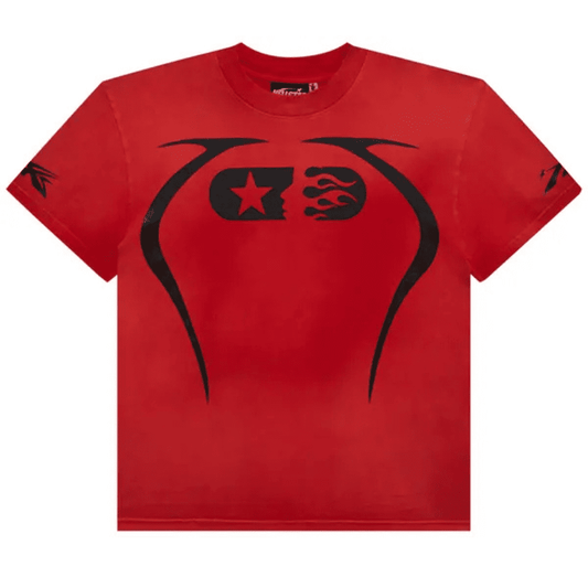 Hellstar Warm Up Red T-Shirt