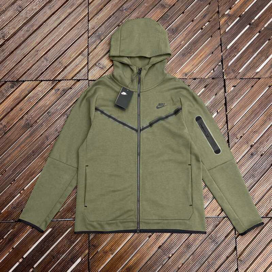 Jaqueta Nike Tech Fleece Verde - HYPER LIST