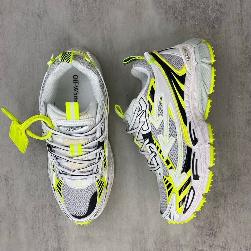 Off-White Be Right Back White Yellow - HYPER LIST