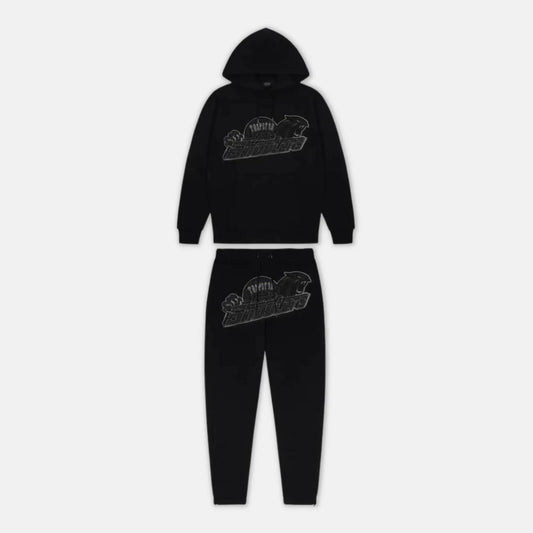 Conjunto Trapstar Shooters Black Monochrome - HYPER LIST