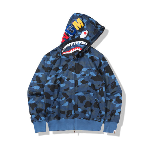 Hoodie BAPE Shark Blue