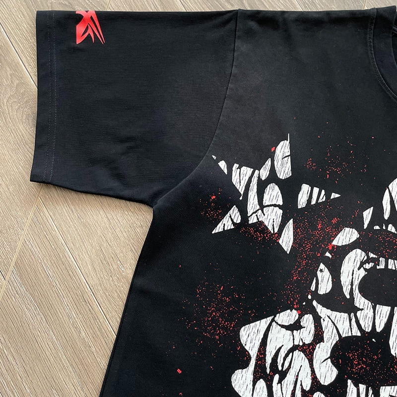 Hellstar Thorn Black Red T-Shirt