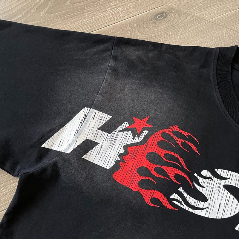 Hellstar Studios Cartoon Logo Black T-Shirt