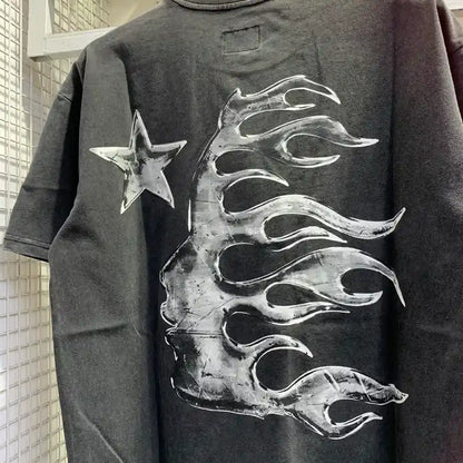 Hellstar Washed Logo T-Shirt