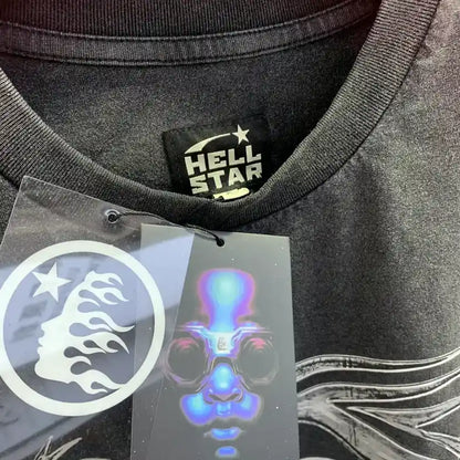 Hellstar Washed Logo T-Shirt
