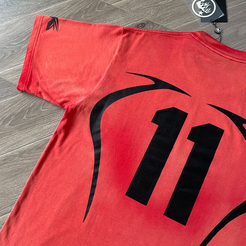 Hellstar Warm Up Red T-Shirt