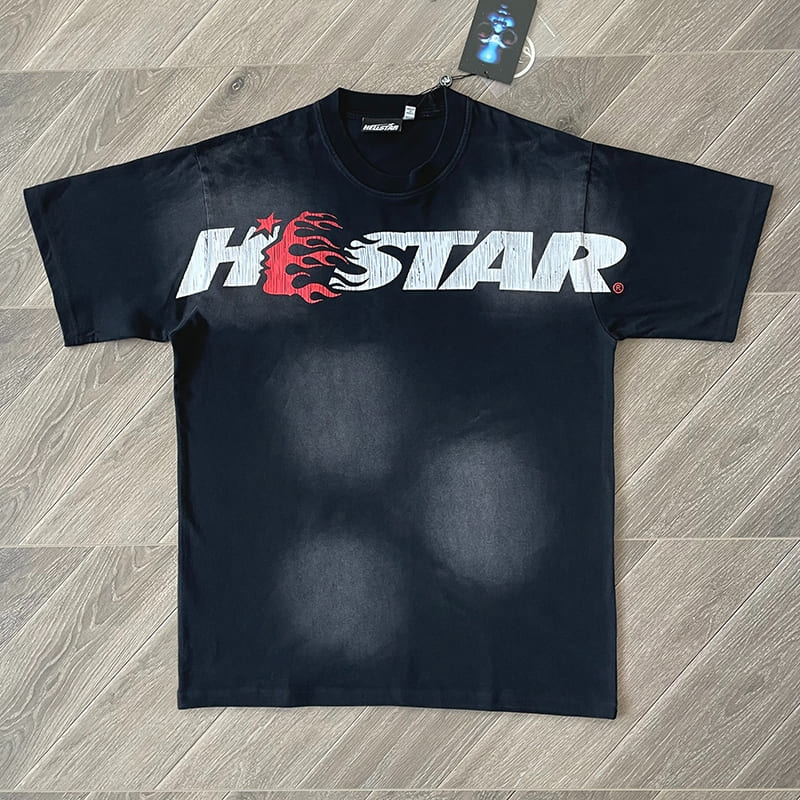 Hellstar Studios Cartoon Logo Black T-Shirt