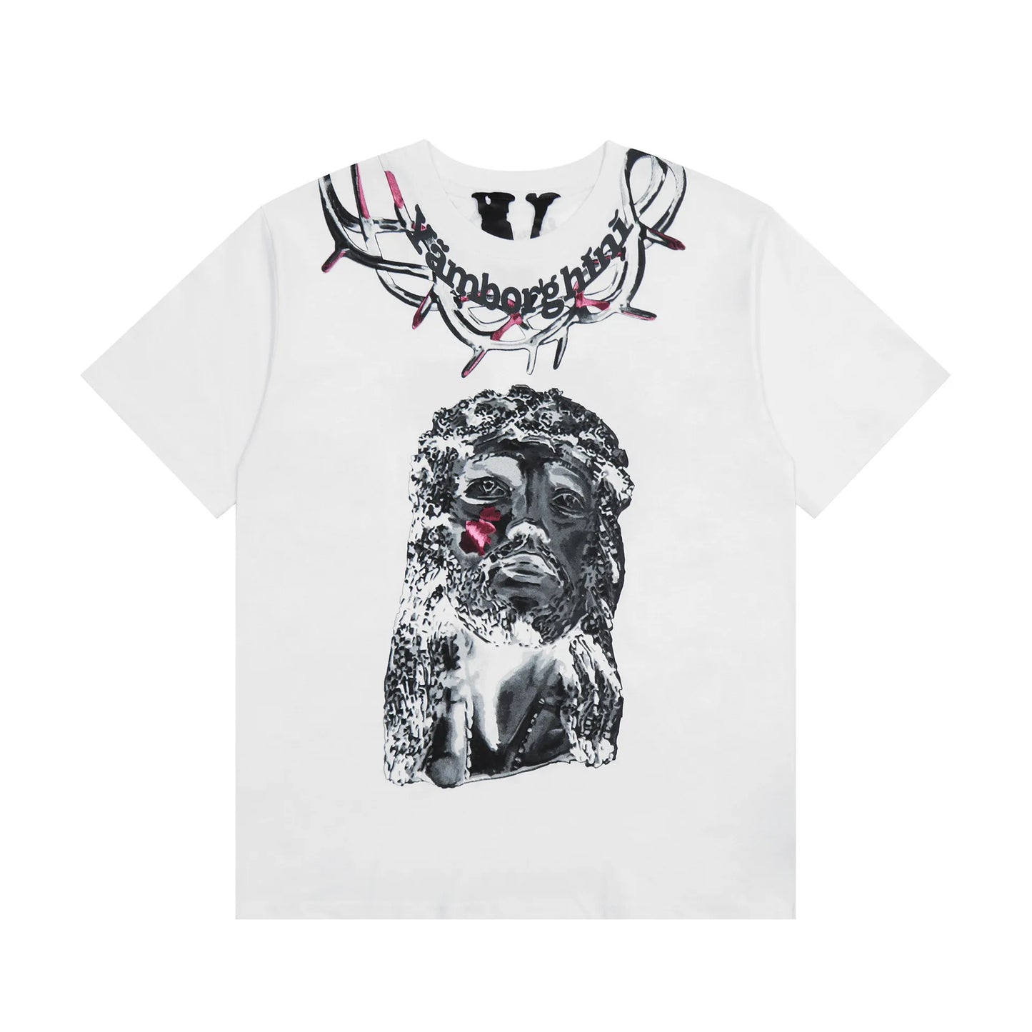 Camiseta Vlone Yams Day Jesus Piece White - HYPER LIST