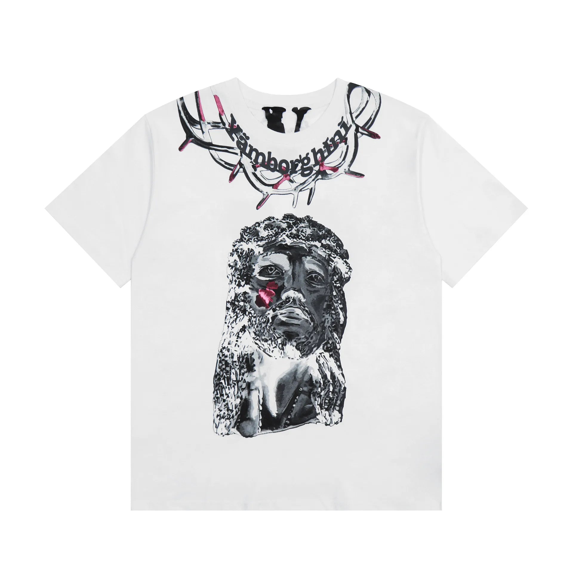 Camiseta Vlone Yams Day Jesus Piece White - HYPER LIST