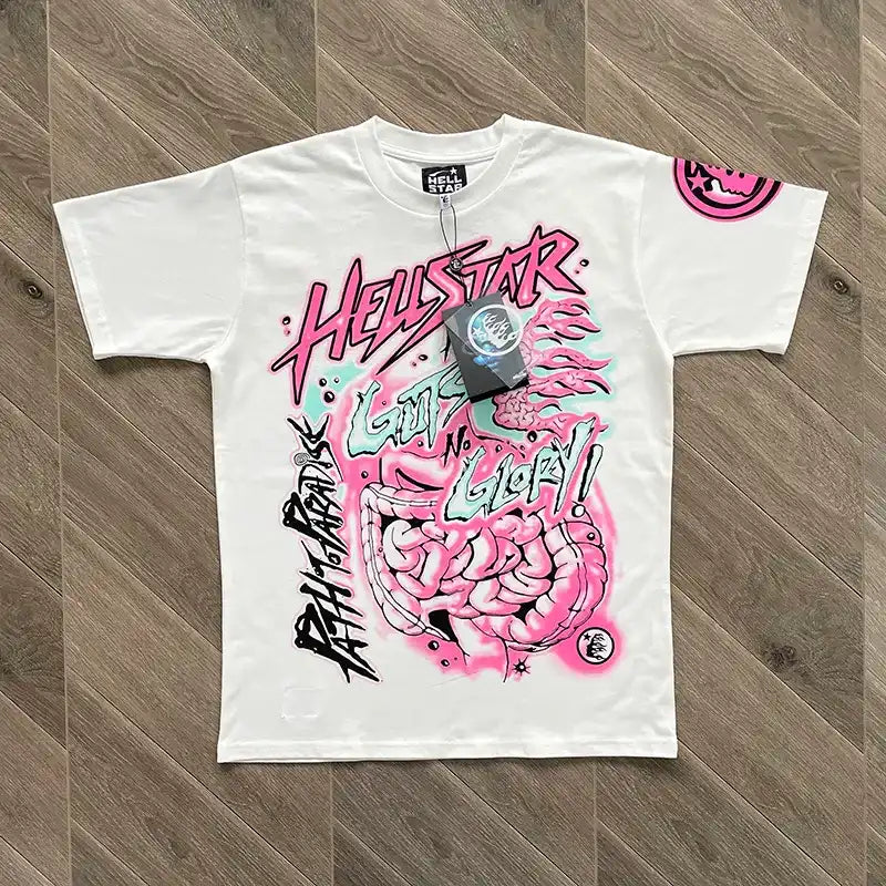 T-shirt Hellstar « No Guts No Glory »
