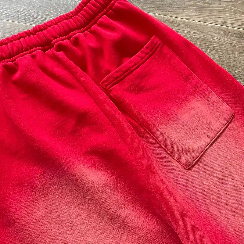 Hellstar Red Flare Sweatpants