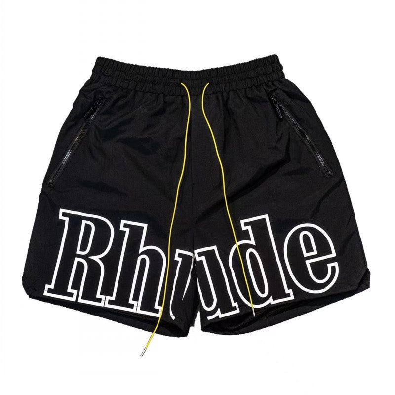 Rhude Logo Short 'Black' - HYPER LIST