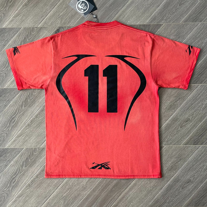 Hellstar Warm Up Red T-Shirt