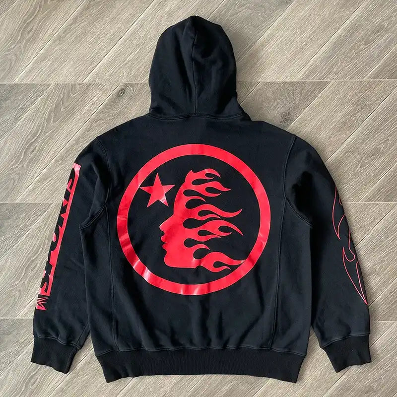 Hellstar Sports Future Flame Black Sweatshirt