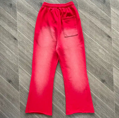 Hellstar Red Flare Sweatpants