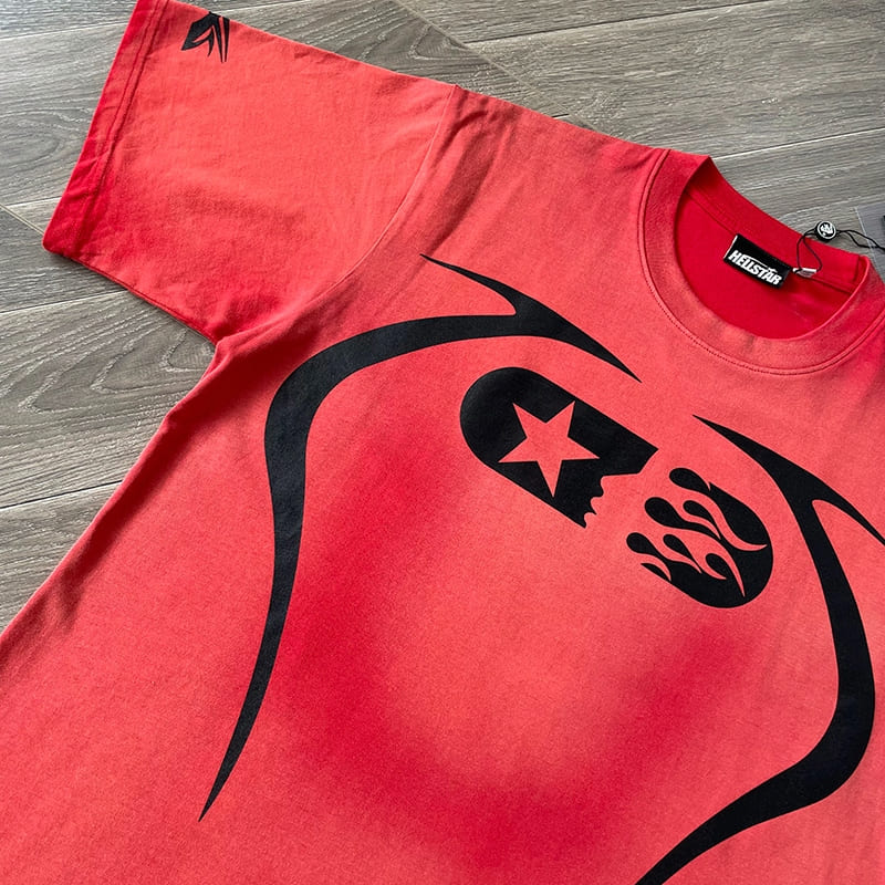 Hellstar Warm Up Red T-Shirt