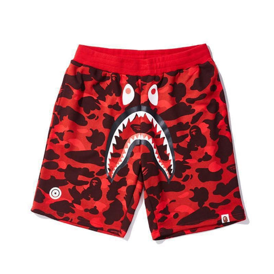 Shorts BAPE Shark Red
