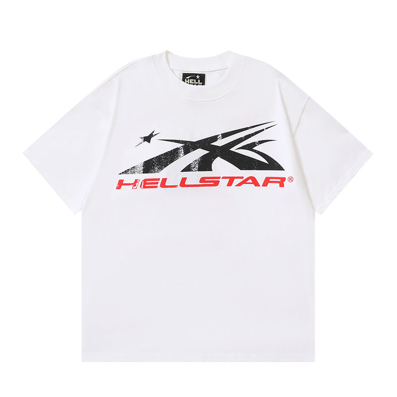 Camiseta Hellstar Sport Logo Branca - HYPER LIST