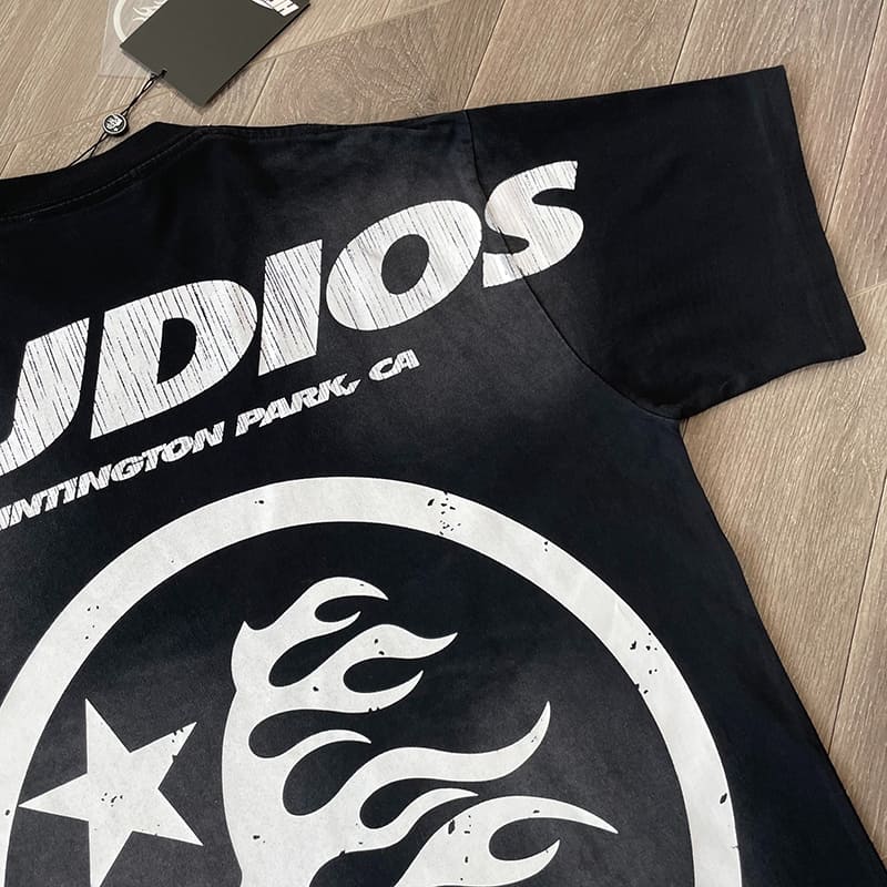 Hellstar Studios Cartoon Logo Black T-Shirt