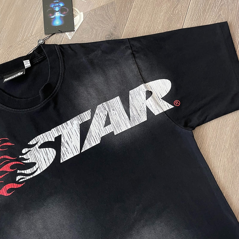 Hellstar Studios Cartoon Logo Black T-Shirt