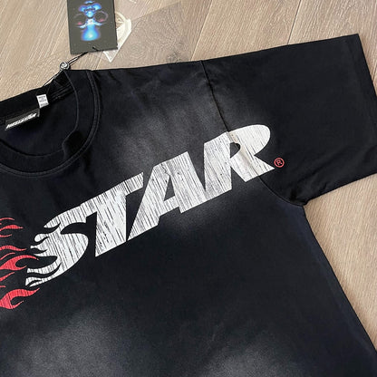 Hellstar Studios Cartoon Logo Black T-Shirt