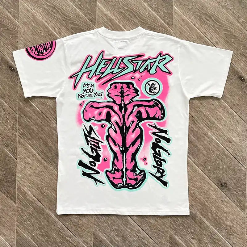 T-shirt Hellstar « No Guts No Glory »