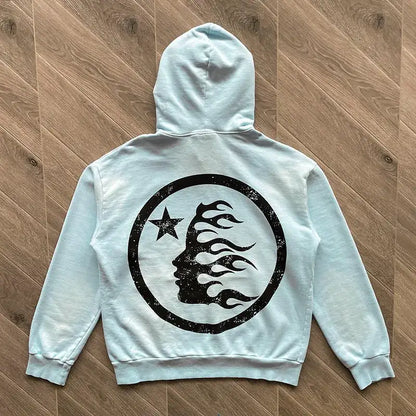 Hellstar Sky Blue Sweatshirt