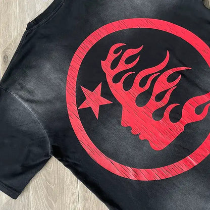 Hellstar T-Shirt Hellstar Beat Us! Black