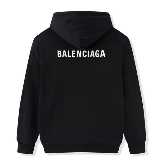 Balenciaga Classic Logo Hoodie Black BL008