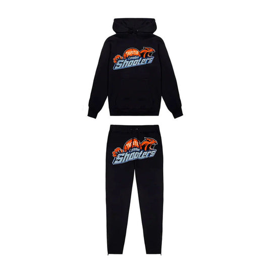 Conjunto Trapstar Shooters Black Orange - HYPER LIST