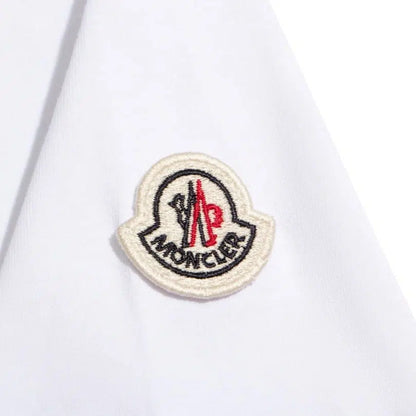 T-shirt Moncler White Logo Crewneck MCL028