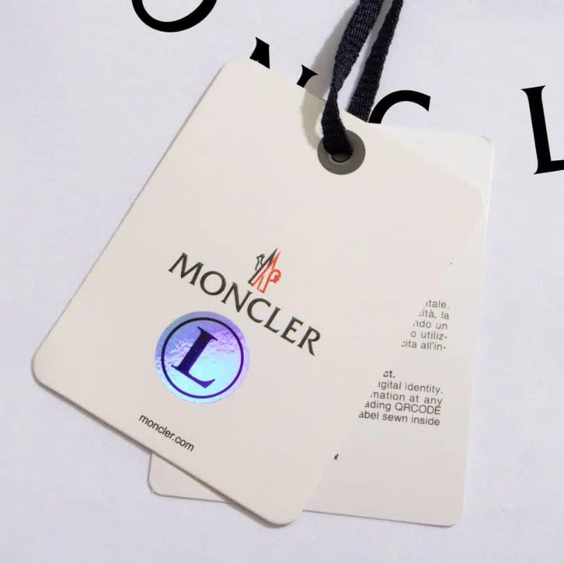 T-shirt Moncler White Logo Crewneck MCL028