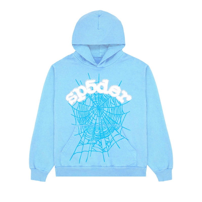 Moletom Sp5der Web Sky Blue - HYPER LIST