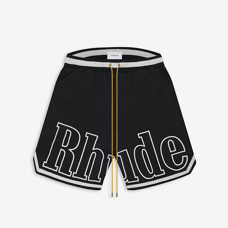 Rhude Court Logo Shorts - HYPER LIST