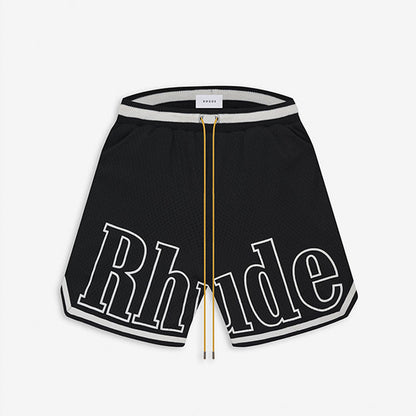 Rhude Court Logo Shorts - HYPER LIST