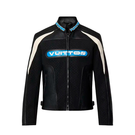 Jaqueta Couro Louis Vuitton Leather Mix Biker - HYPER LIST