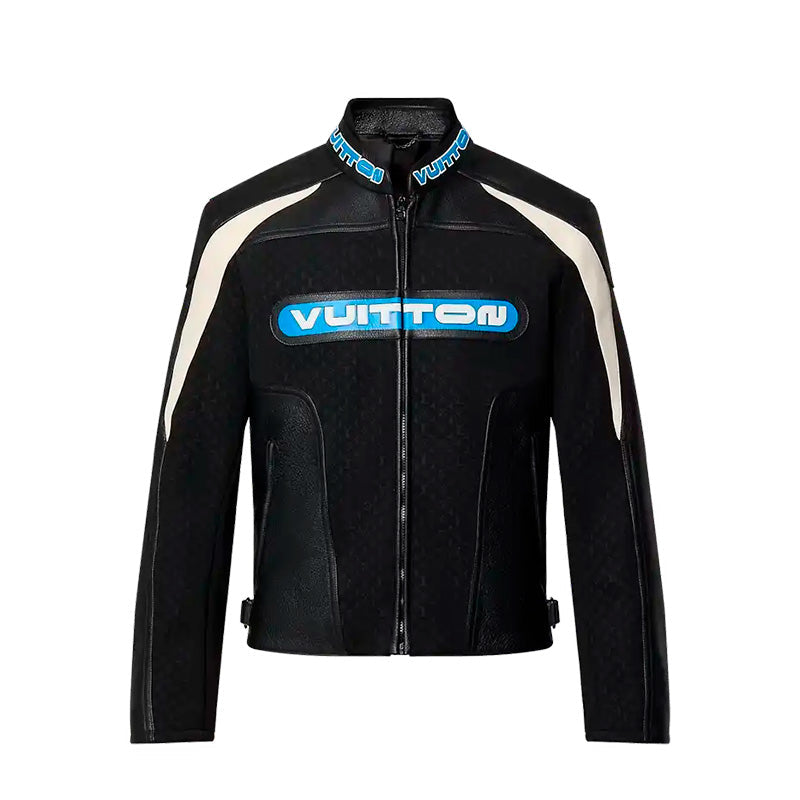 Jaqueta Couro Louis Vuitton Leather Mix Biker - HYPER LIST