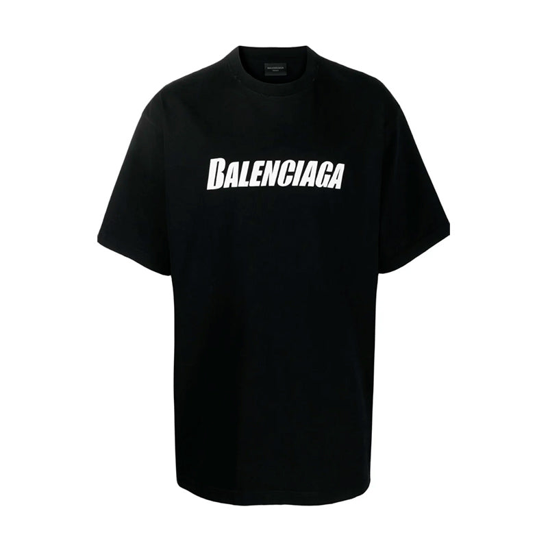 Camiseta Balenciaga Cracked Logo Distressed - HYPER LIST