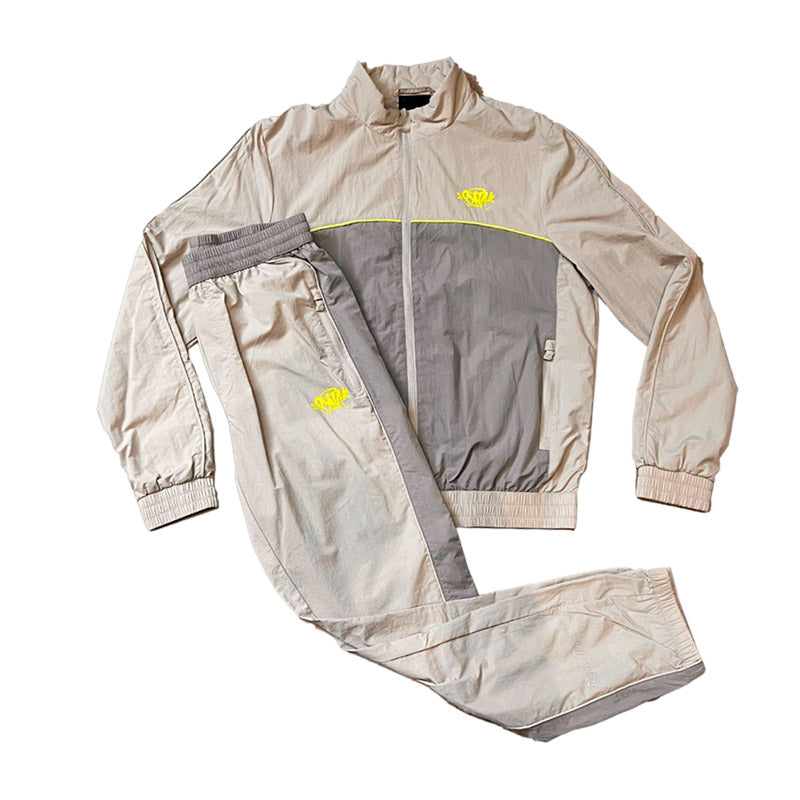 Conjunto Synaworld 'Syna Logo' Shell Cinza/Verde - HYPER LIST