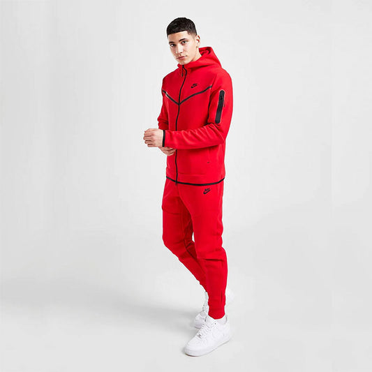 Conjunto Nike Tech Fleece Vermelho - HYPER LIST