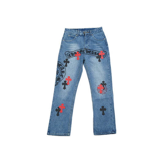 Calça Jeans Chrome Hearts - HYPER LIST