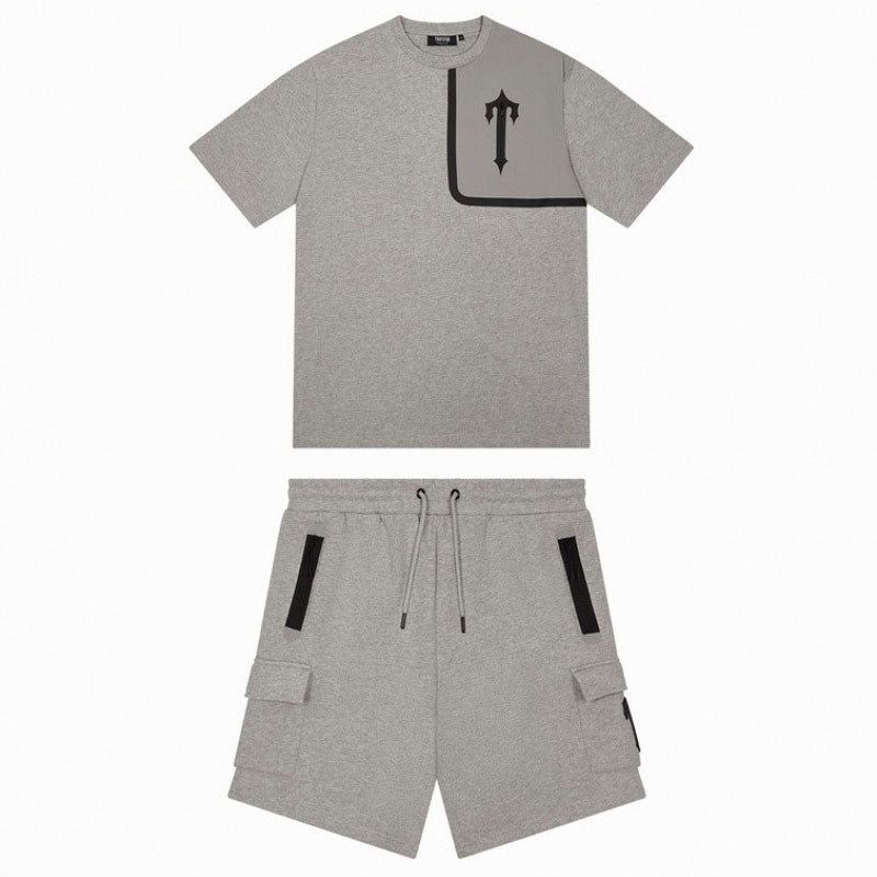 Conjunto Trapstar Irongate T Tech Zip Grey - HYPER LIST