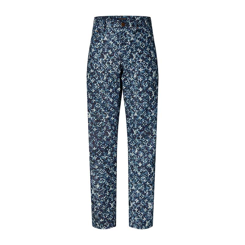 Calça Louis Vuitton Monogram Denim - HYPER LIST
