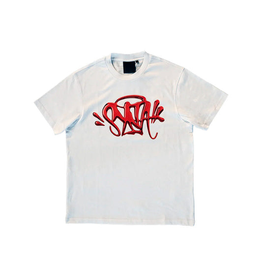 Camiseta Synaworld 'Syna Logo' White/Red - HYPER LIST