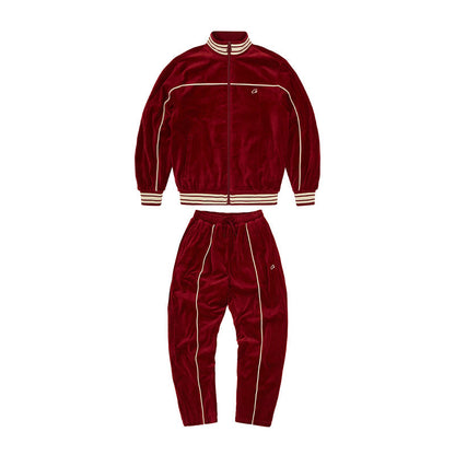 Conjunto Corteiz Veludo Vermelho - HYPER LIST