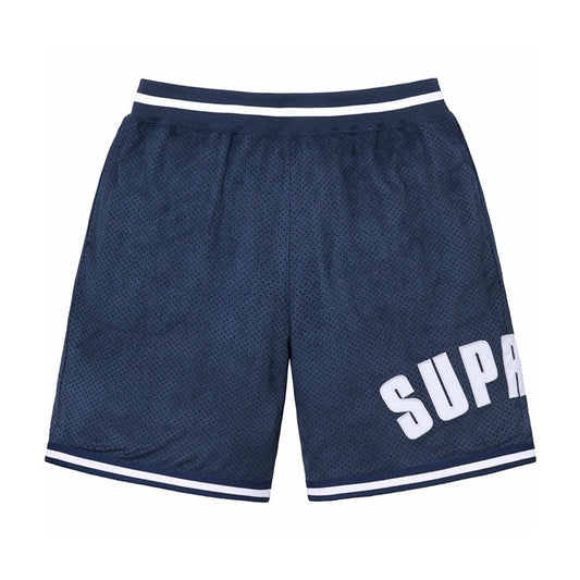 Shorts Supreme Ultrasuede Azul - HYPER LIST