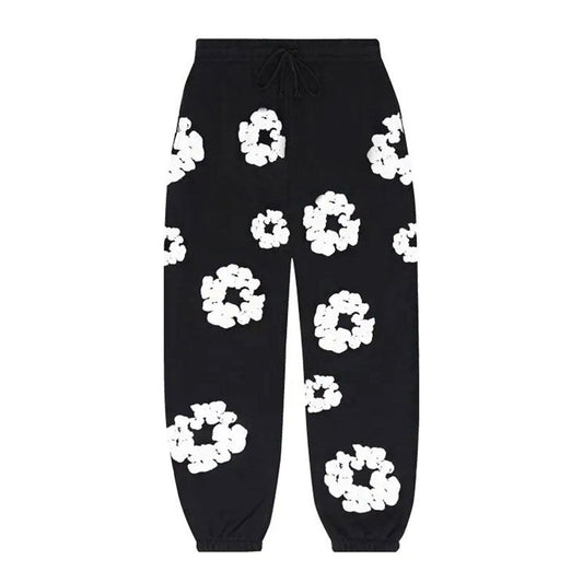 Pantalon en jean noir Tears The Cotton Wreath