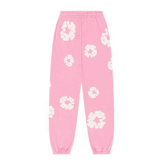 Pantalon en jean rose Tears The Cotton Wreath